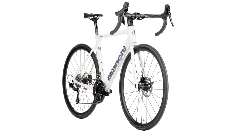 Bianchi Sprint 105 12S Disc ICR Bike in Light Grey/Graphite Race - Image 3 of 5