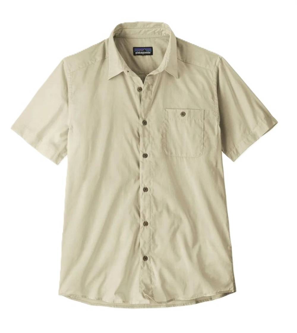 Patagonia Patagonia | Men's Sunrise Stream Shirt | Size Extra Large In Gumtree Green | 100% Cotton
