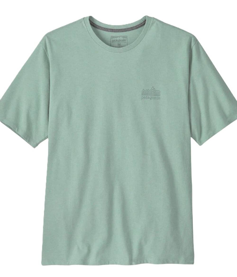 Patagonia Men's Strataspire Responsibili-Tee in Thin Ice - Image 1 of 2