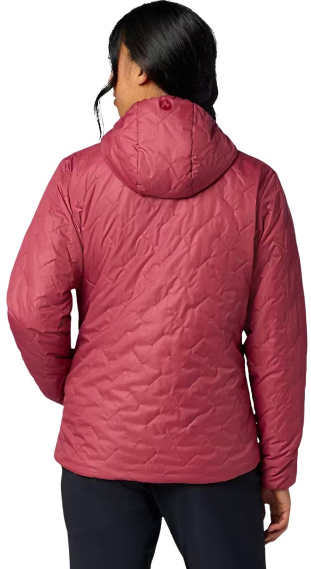 Marmot Women's MonoQuilt Hoody in Dried Rose - Image 2 of 3