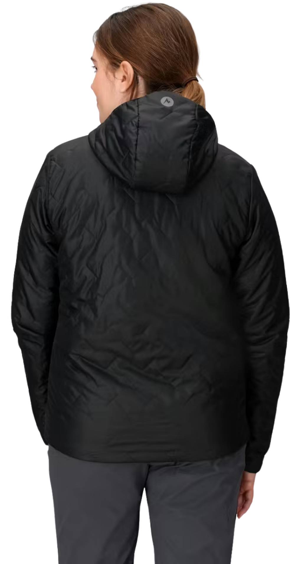 Marmot Women's MonoQuilt Hoody in Black - Image 2 of 3