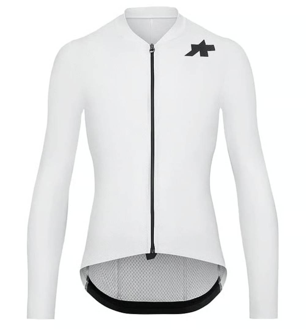 Assos Mille GT LS S11 Evo Jerseys in White Series - Image 1 of 3