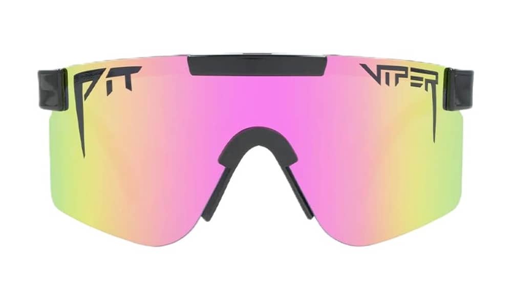 Pit Viper The Exec Original Sunglasses in Polarized Pink - Image 1 of 2