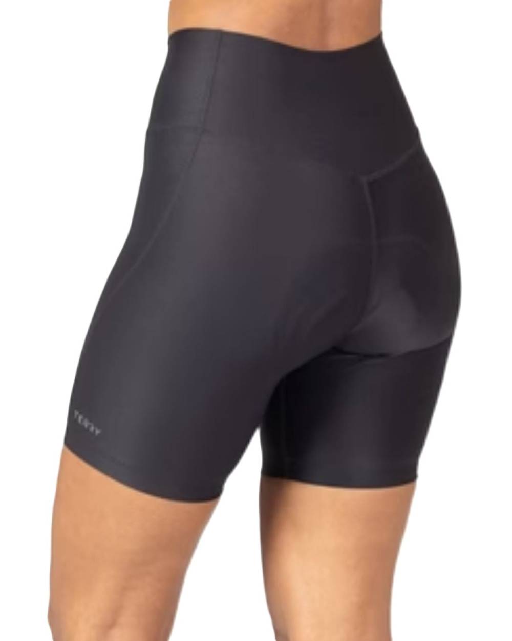 Terry Glamazon Shorts in Black - Image 2 of 2