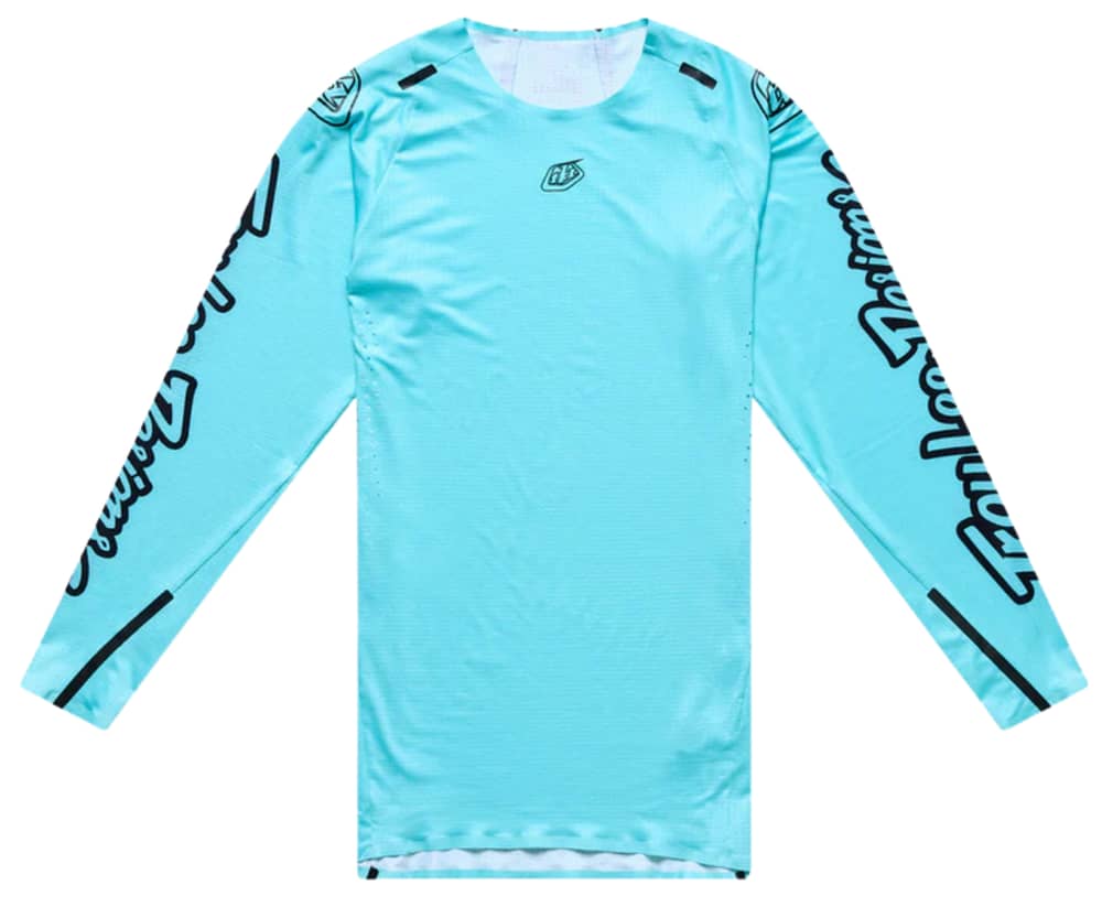 Troy Lee Designs | Sprint Ultra Jersey Men's | Size Medium In Mono Real Teal