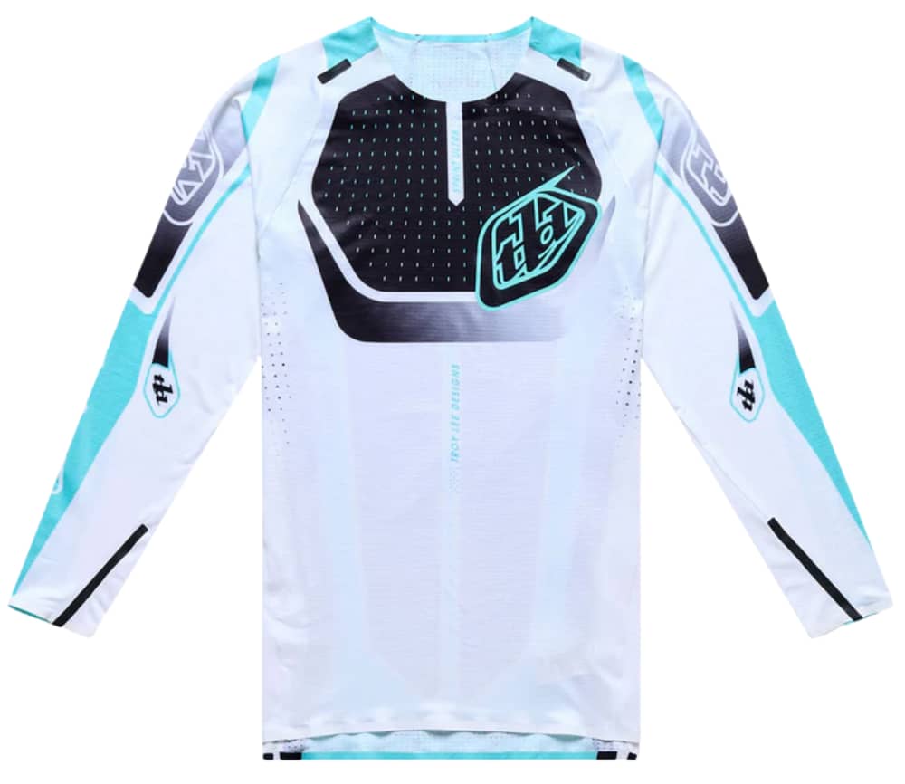 Troy Lee Designs Sprint Ultra Jersey in Proton White - Image 2 of 2