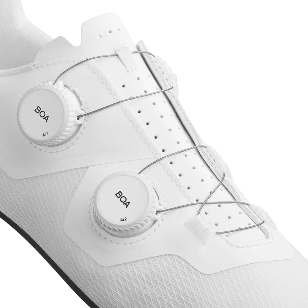 Fizik Lyra Shoes in White/White - Image 4 of 5