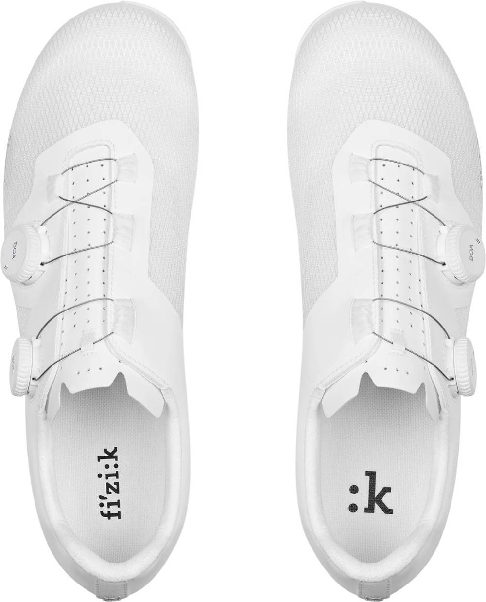 Fizik Lyra Shoes in White/White - Image 3 of 5
