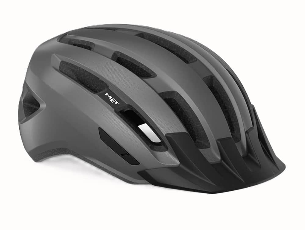 MET DOWNTOWN MIPS HELMET in Gray Glossy - Image 1 of 3