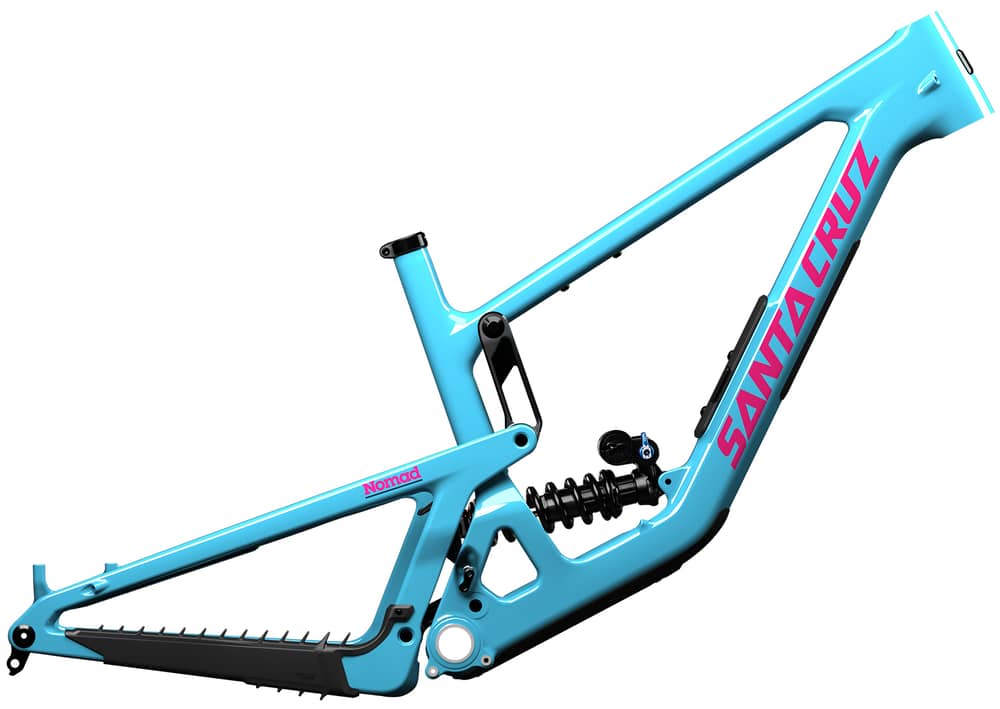 Santa Cruz Bicycles | Nomad Cc Frameset 2026 Aqua Magenta L