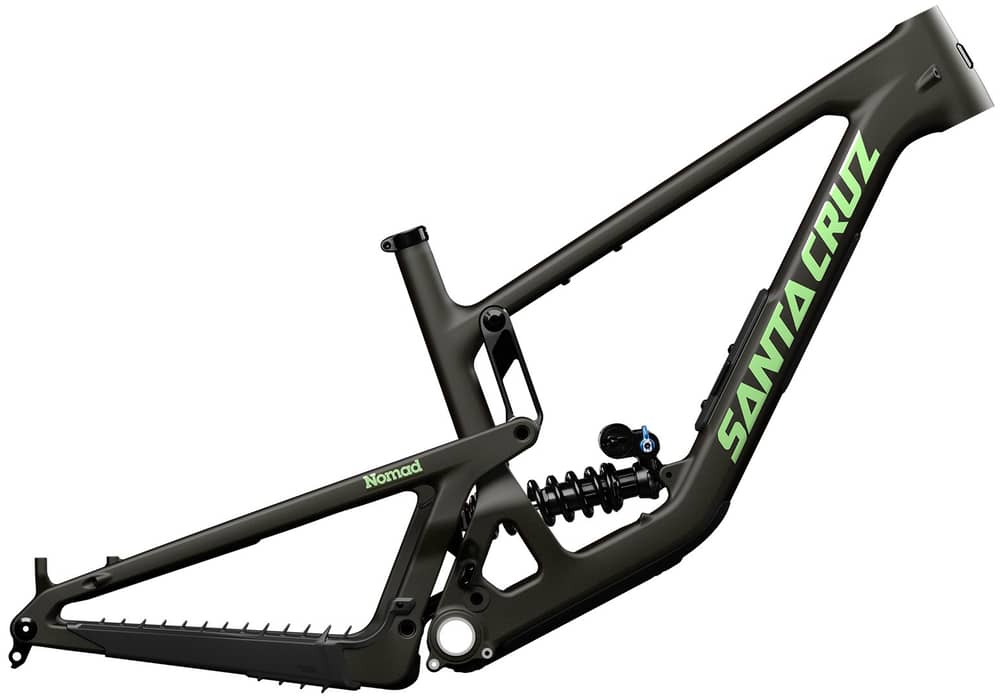 Santa Cruz Nomad CC Frameset 2026 in Matte Metallic Earth - Image 1 of 1