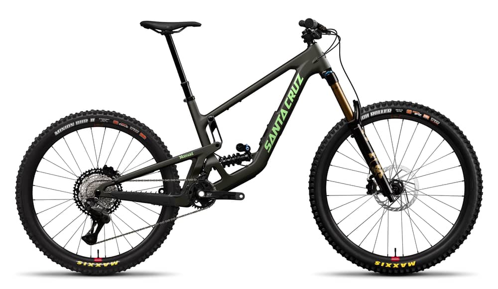 Santa Cruz Nomad CC XT Di2 Bike 2026 in Matte Metallic Earth - Image 1 of 1