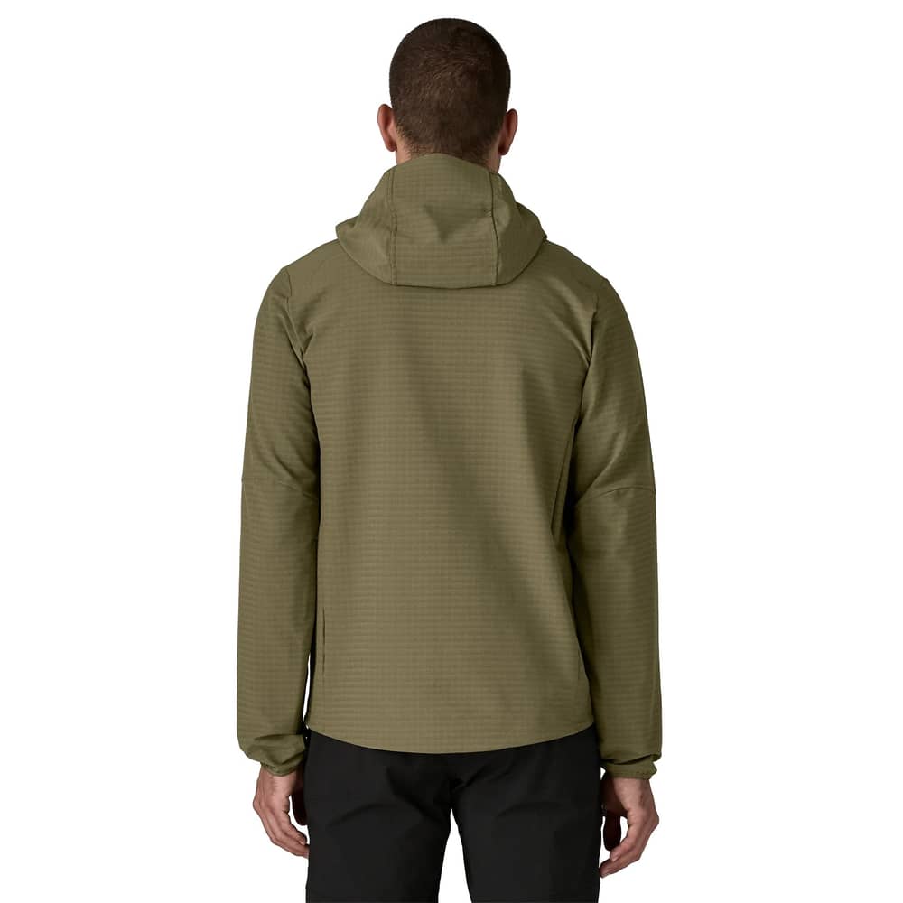 Patagonia Men's R1 TechFace Hoody in Basin Green - Image 5 of 5