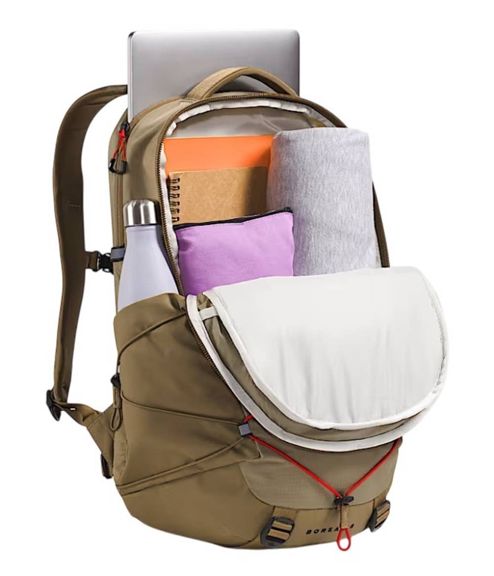 The North Face Borealis Backpack in Cedar/Lava Red - Image 4 of 5