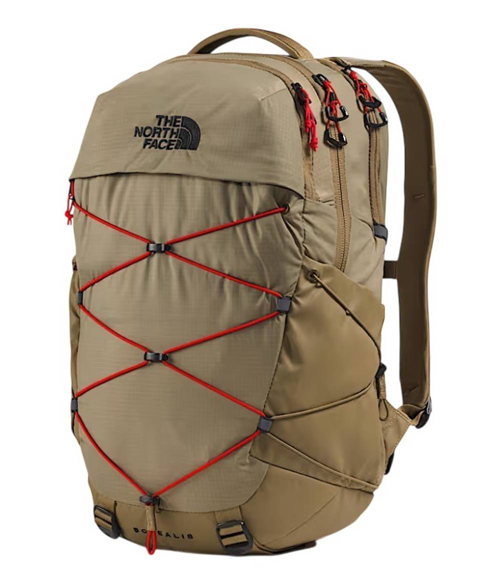 The North Face Borealis Backpack in Cedar/Lava Red - Image 2 of 5