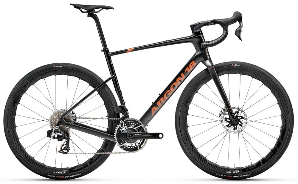 Argon 18 Krypton Pro Red AXS E1 Bike in Gloss Crystal Black/Copper - Image 1 of 1