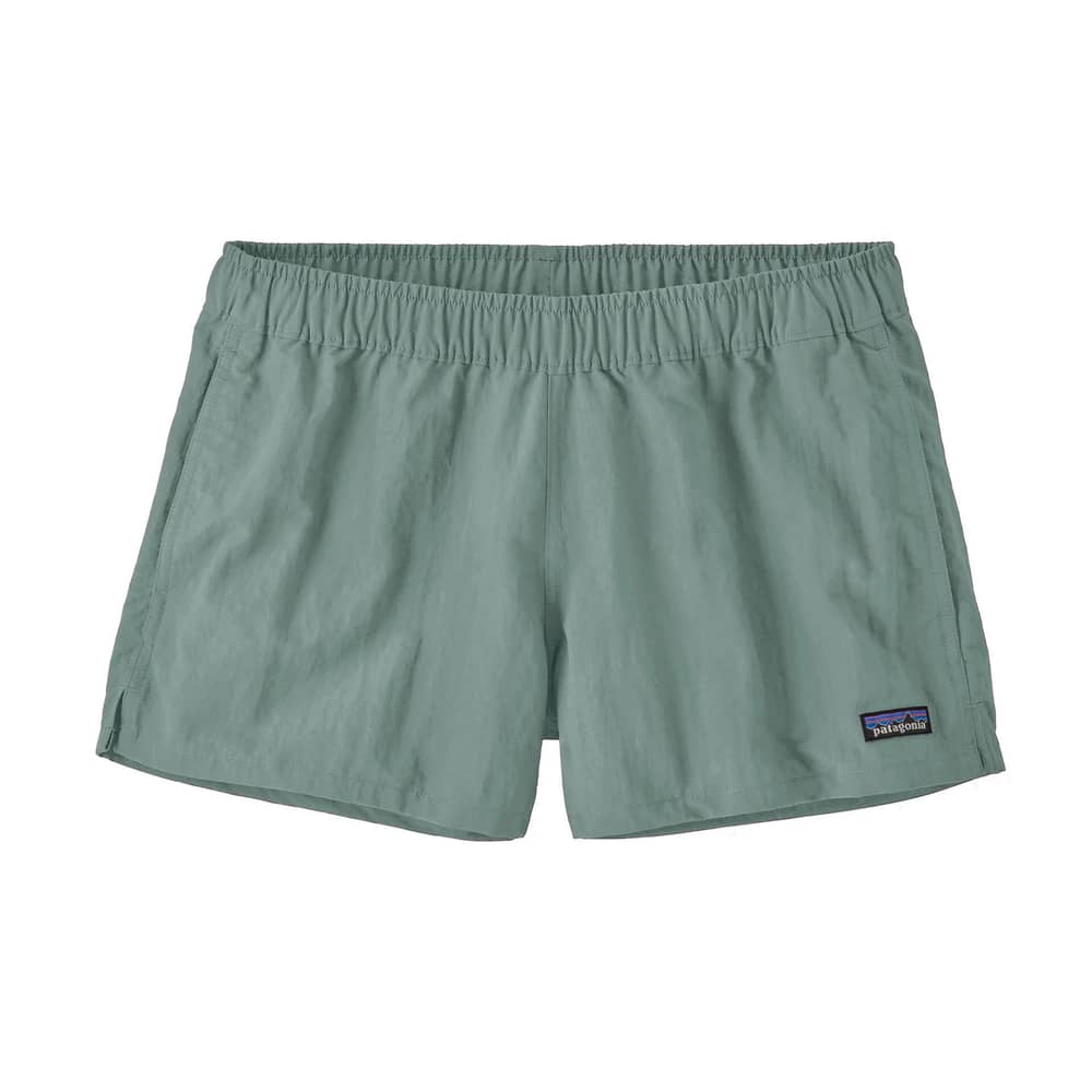 Patagonia Patagonia | Women's Barely Baggies Shorts - 2 1/2 In. | Size Extra Large In Jaguar Geo/blue Sage | Nylon