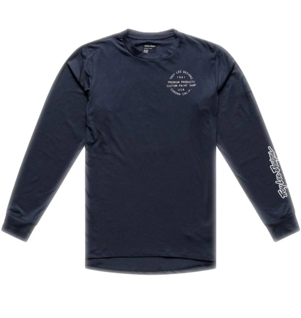 Troy Lee Designs Ruckus Ride LS Tee in Wonder Alumina - Image 2 of 2