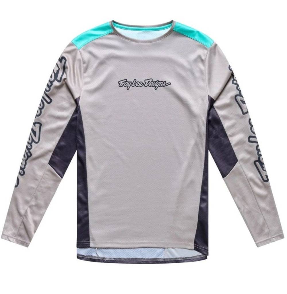 Troy Lee Designs Stage LS Jersey in Signature Stone - Image 1 of 2