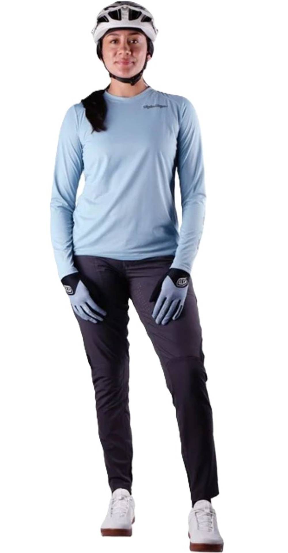 Troy Lee Designs Women's Lilium Pro Pant in Carbon - Image 2 of 3