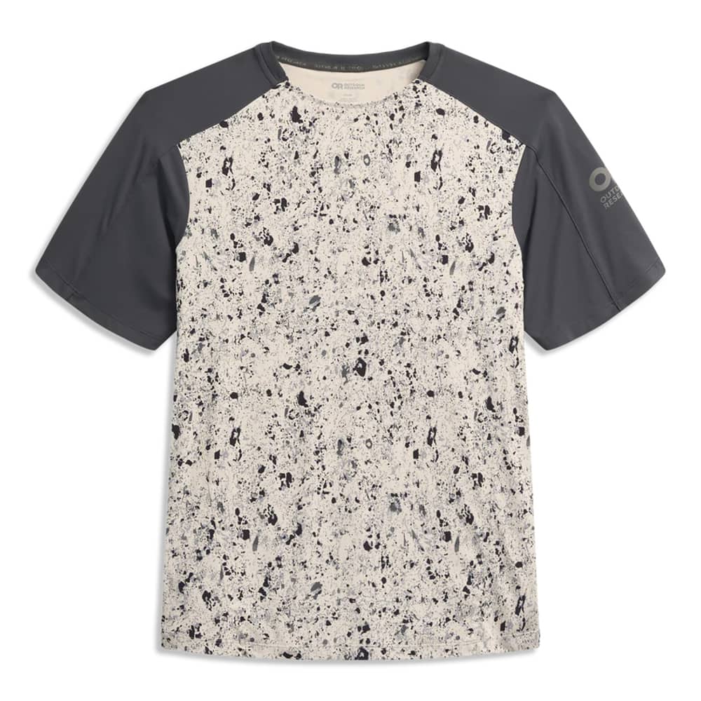 Outdoor Research Outdoor Research | Men's Freewheel Mtb Short Sleeve Jersey | Size Small In Pro Khaki | Spandex/polyester