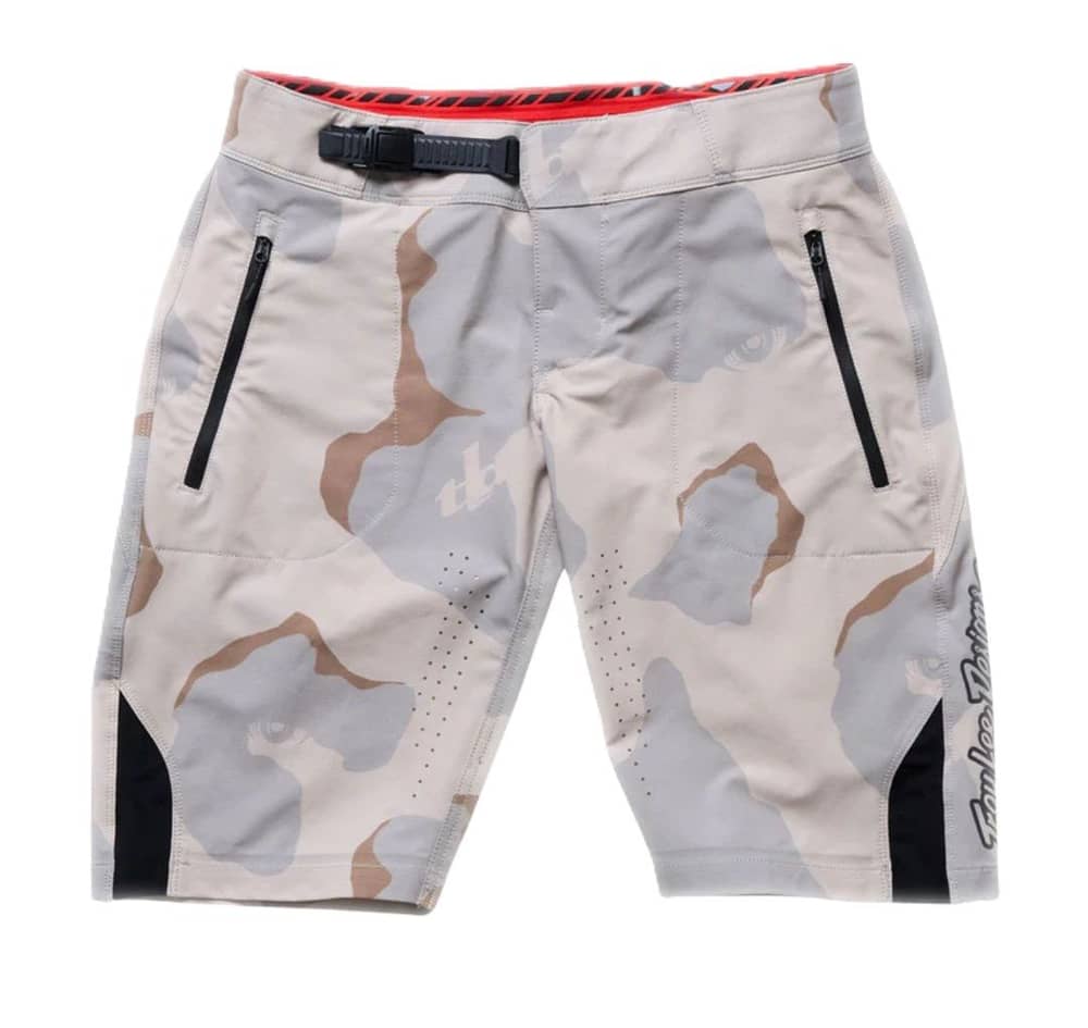 Troy Lee Designs Women's Lilium Pro Short Shell in Flow Camo Pumice - Image 1 of 1