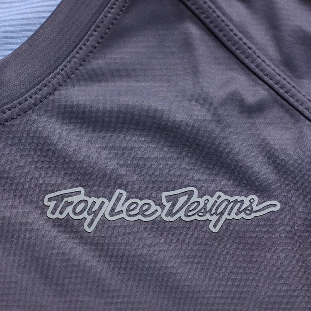 Troy Lee Designs Women's Lilium Pro SS Jersey in Mono Carbon - Image 3 of 4