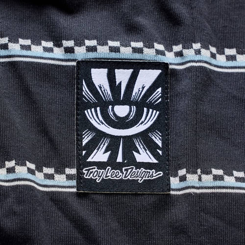 Troy Lee Designs Skyline Fakie Ride LS Tee in Carbon - Image 4 of 5