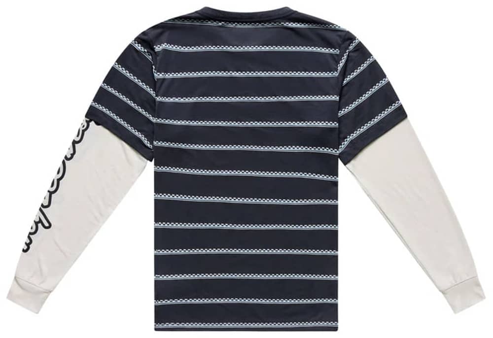 Troy Lee Designs Skyline Fakie Ride LS Tee in Carbon - Image 2 of 5