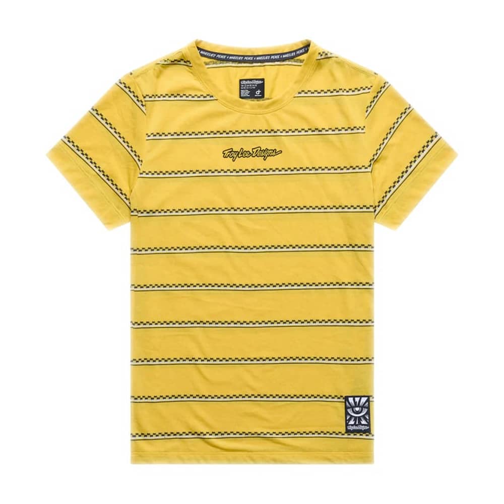 Troy Lee Designs Women's Lilium SS Ride Tee in Butter - Image 1 of 4