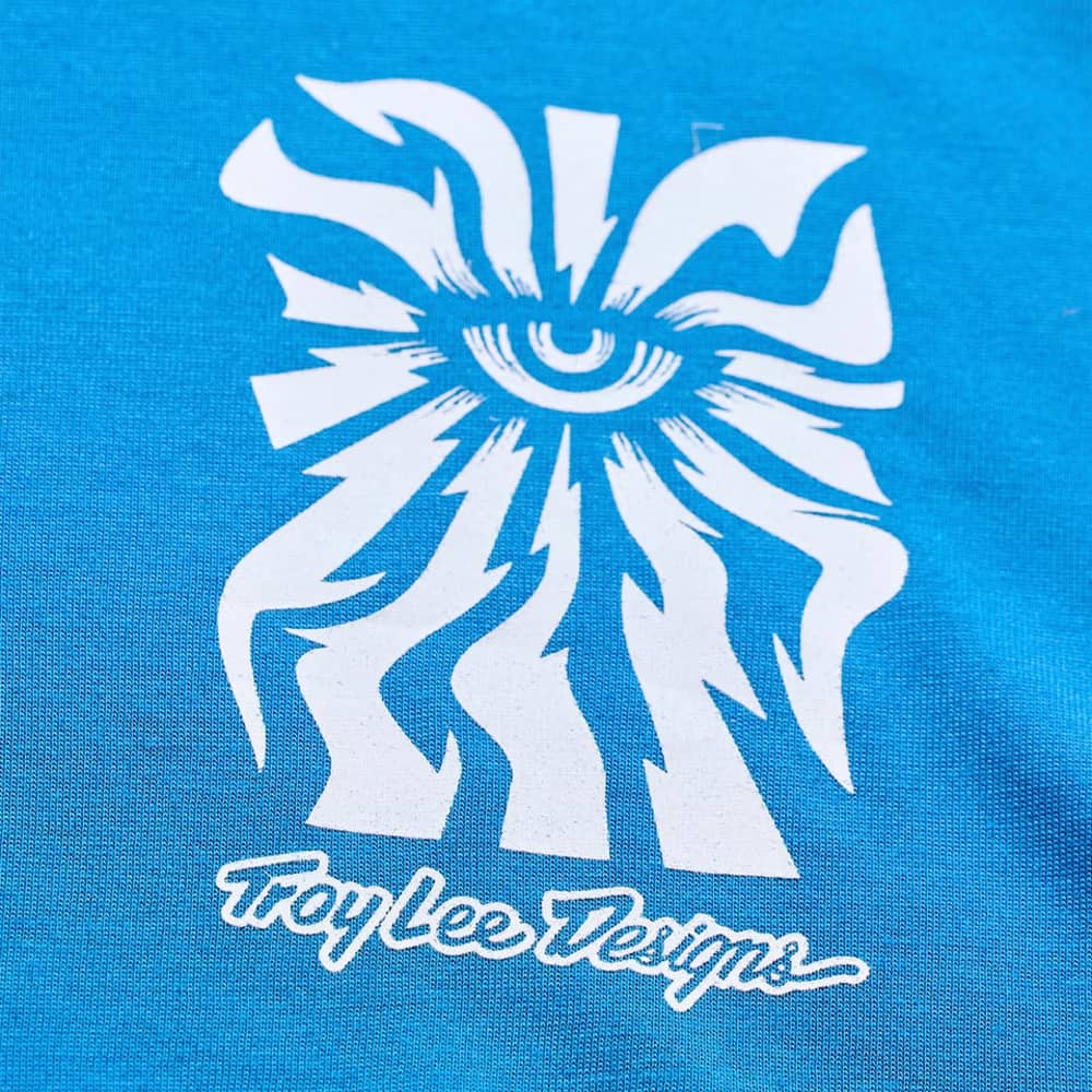 Troy Lee Designs Skyline Ride SS Tee in Aero Blue - Image 3 of 3
