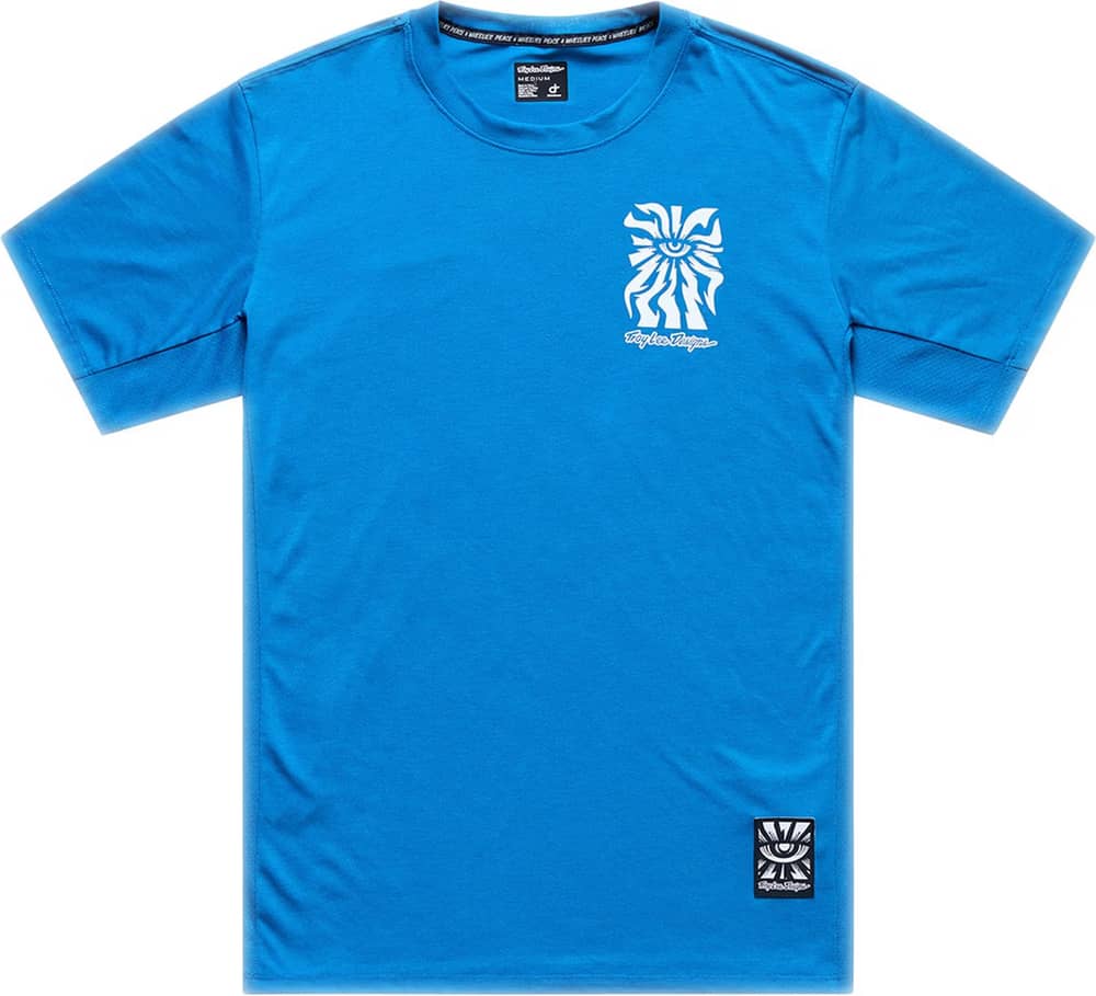 Troy Lee Designs Skyline Ride SS Tee in Aero Blue - Image 1 of 3