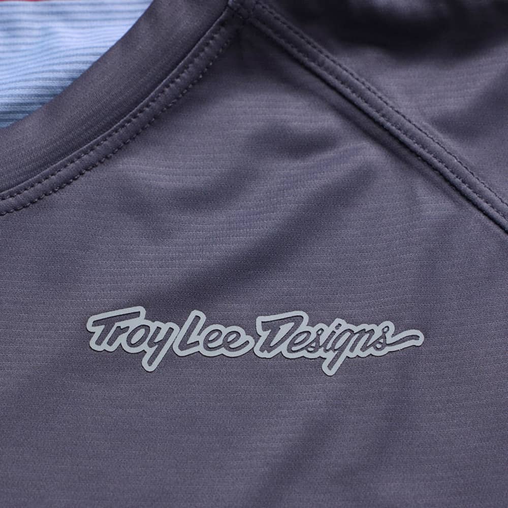 Troy Lee Designs Women's Lilium Pro LS Jersey in Carbon - Image 3 of 4