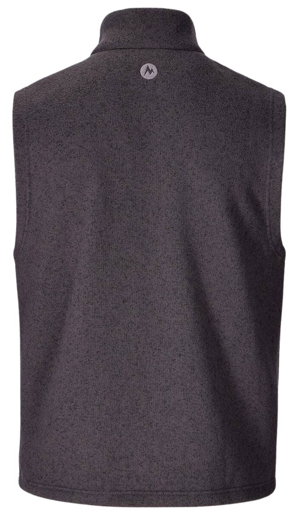Marmot Men's Drop Line Vest in Black Heather - Image 2 of 2