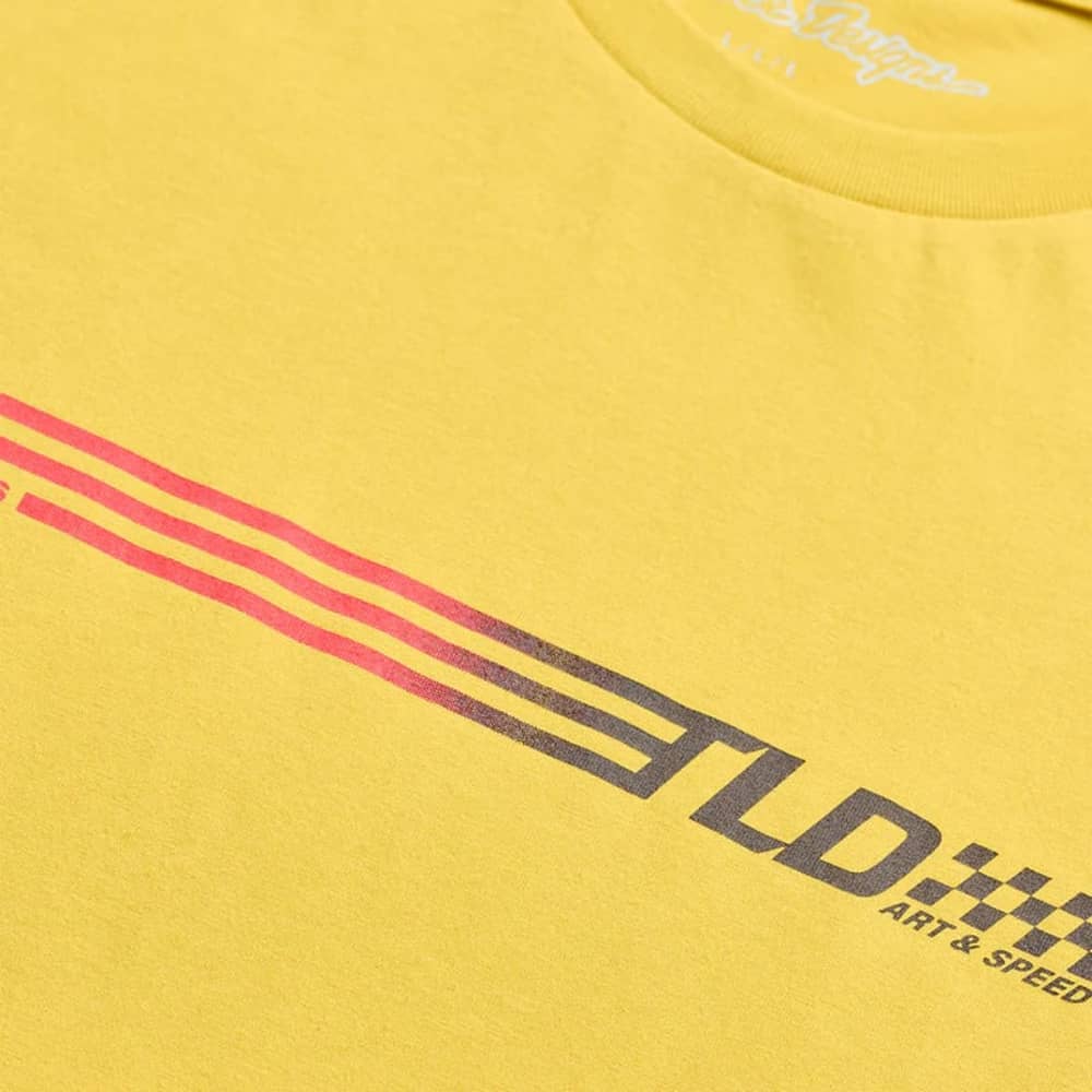 Troy Lee Designs Stripes SS Tee in Butter - Image 3 of 4