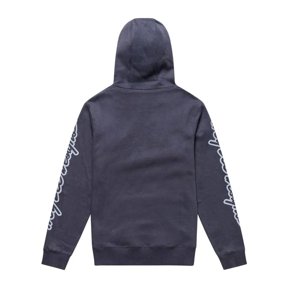 Troy Lee Designs Branded Pullover Hoodie in Carbon - Image 2 of 4