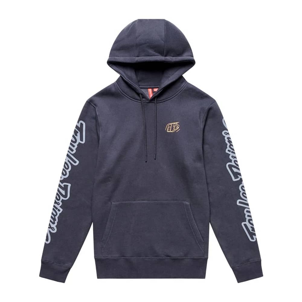 Troy Lee Designs Branded Pullover Hoodie in Carbon - Image 1 of 4