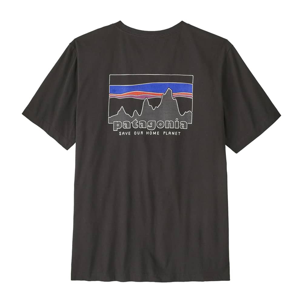 Patagonia Men's '73 Skyline T-Shirt in Ink Black - Image 1 of 1