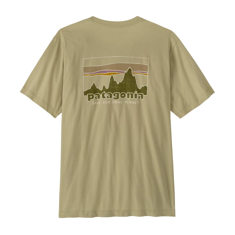 Patagonia Patagonia | Men's '73 Skyline T-Shirt | Size Small In Weathered Stone | 100% Cotton
