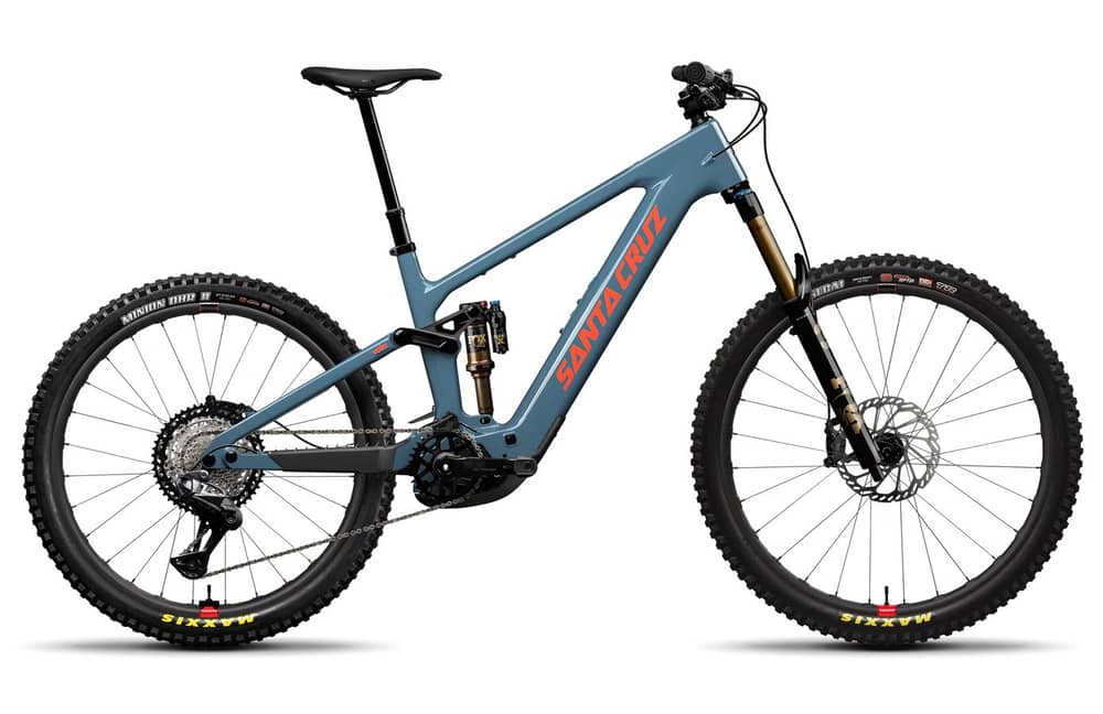 Santa Cruz Vala XT Di2 RSV E-Bike 2027 in Gloss Slate Blue - Image 1 of 1