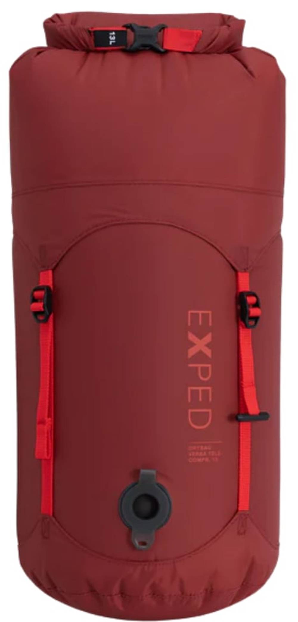 Exped Versa Telecompression Drybag in Burgundy - Image 1 of 1