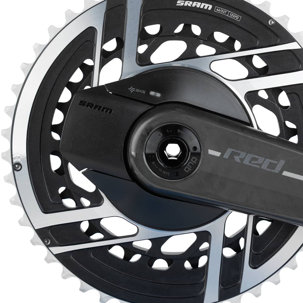 SRAM Red AXS E1 Power Meter Crankset - OE Packaged in Black - Image 2 of 5
