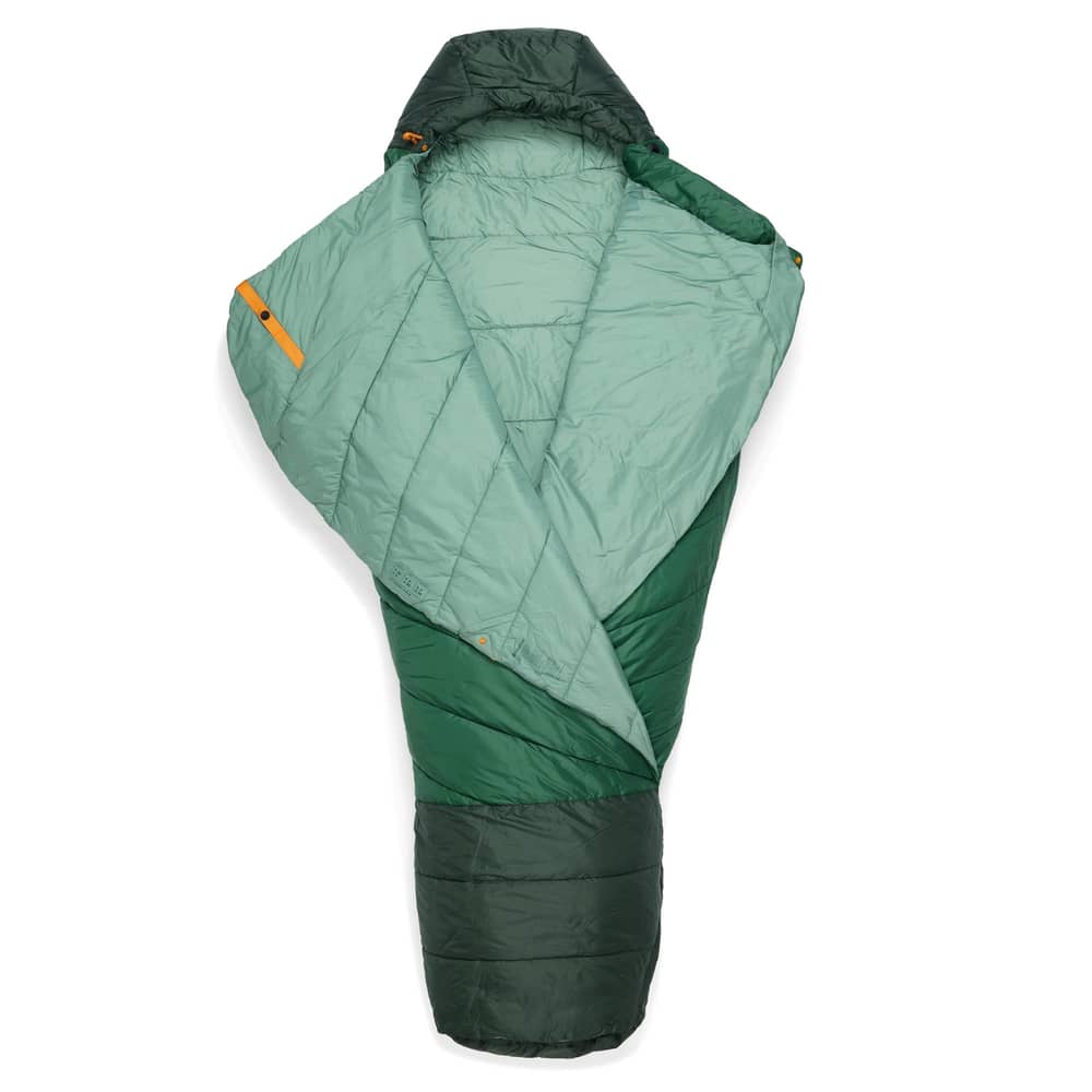 Marmot Wraptor 30 Synthetic Long Sleeping Bag in Deep Forest/Fraser Fir - Image 4 of 10