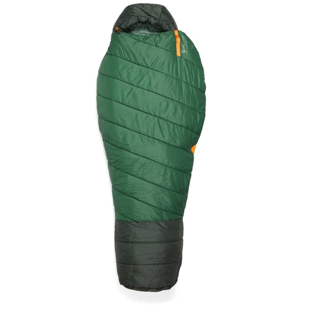 Marmot Wraptor 30 Synthetic Long Sleeping Bag in Deep Forest/Fraser Fir - Image 3 of 10