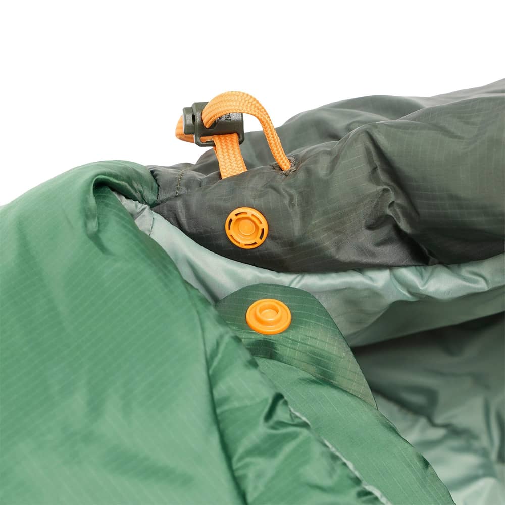 Marmot Wraptor 30 Synthetic Long Sleeping Bag in Deep Forest/Fraser Fir - Image 9 of 10