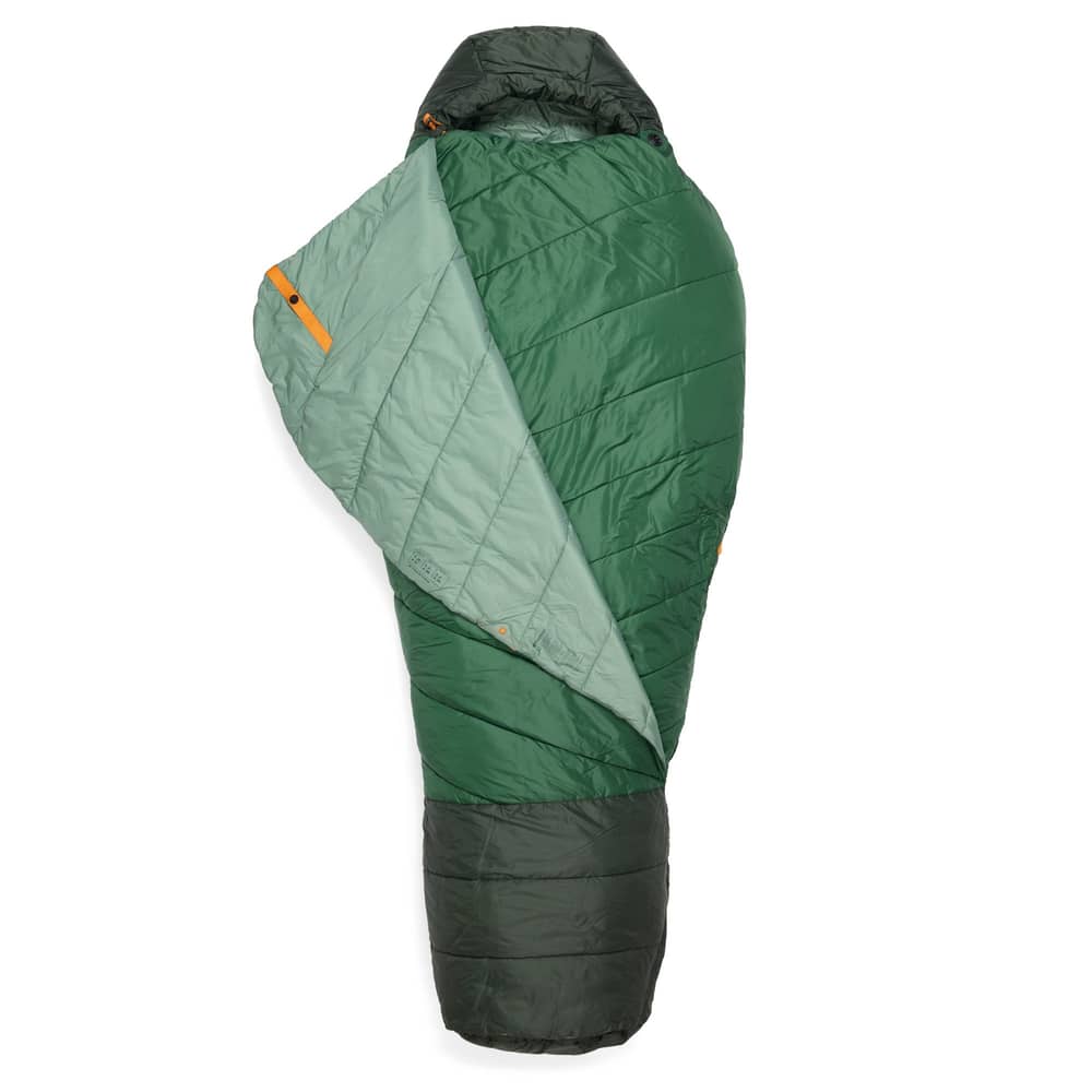 Marmot Wraptor 30 Synthetic Long Sleeping Bag in Deep Forest/Fraser Fir - Image 5 of 10
