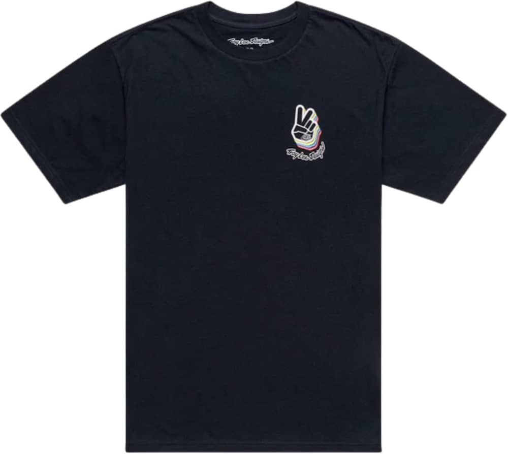 Troy Lee Designs Deuces SS Tee in Black - Image 1 of 2