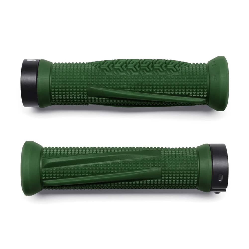 OneUp Components Jackson Goldstone Grips in Dark Green - Image 4 of 4