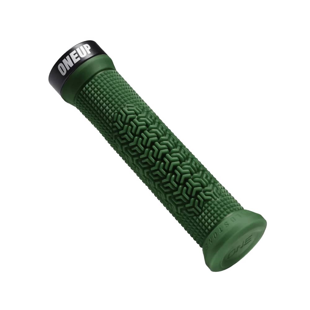 OneUp Components Jackson Goldstone Grips in Dark Green - Image 1 of 4