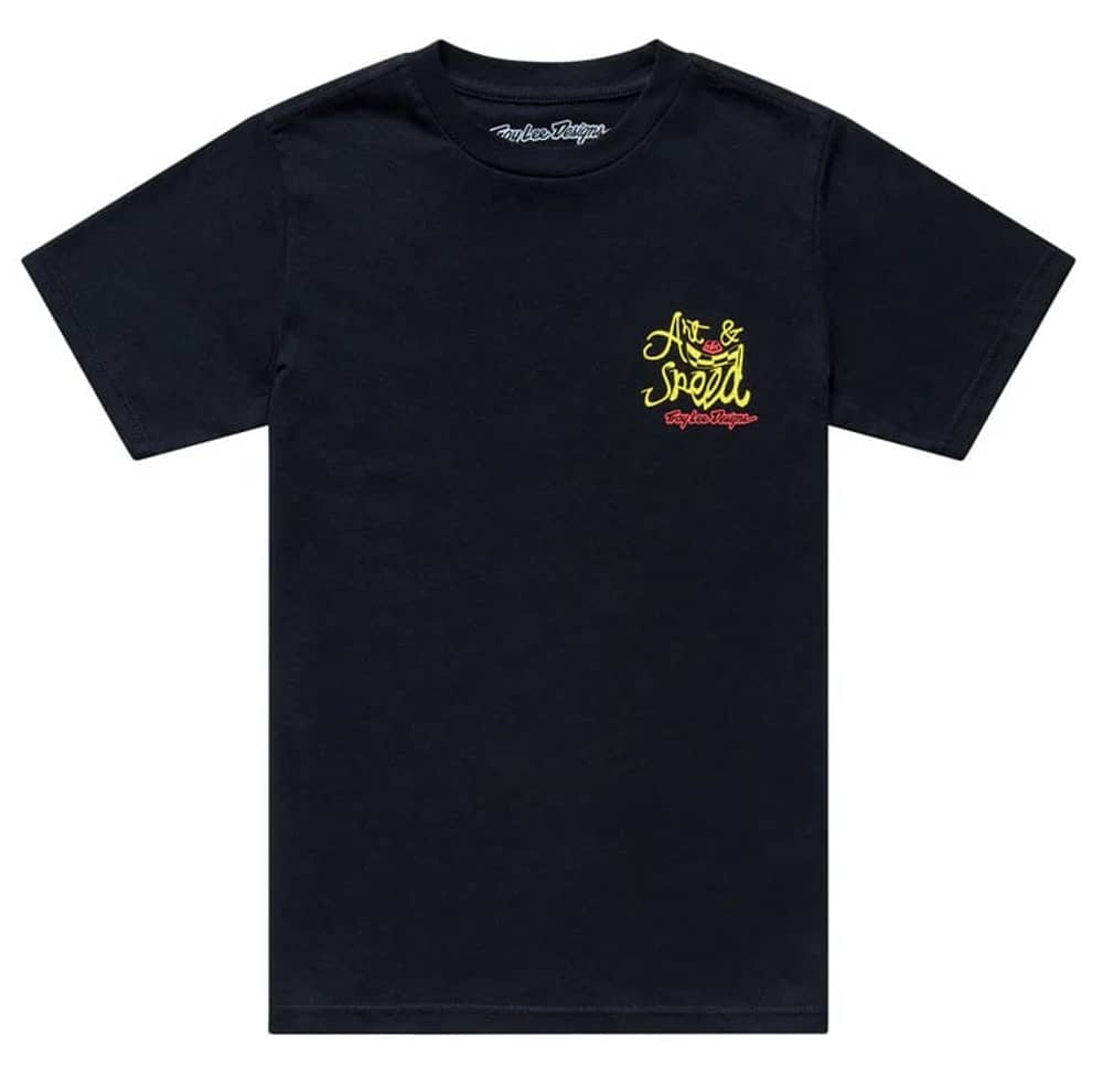 Troy Lee Designs Heritage Youth SS Tee in Black - Image 1 of 2